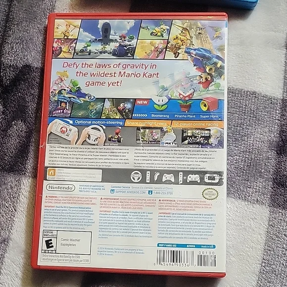 Nintendo Wii U Game Bundle Mario Mariokart DC Injustice Nintendoland Donkey Kong